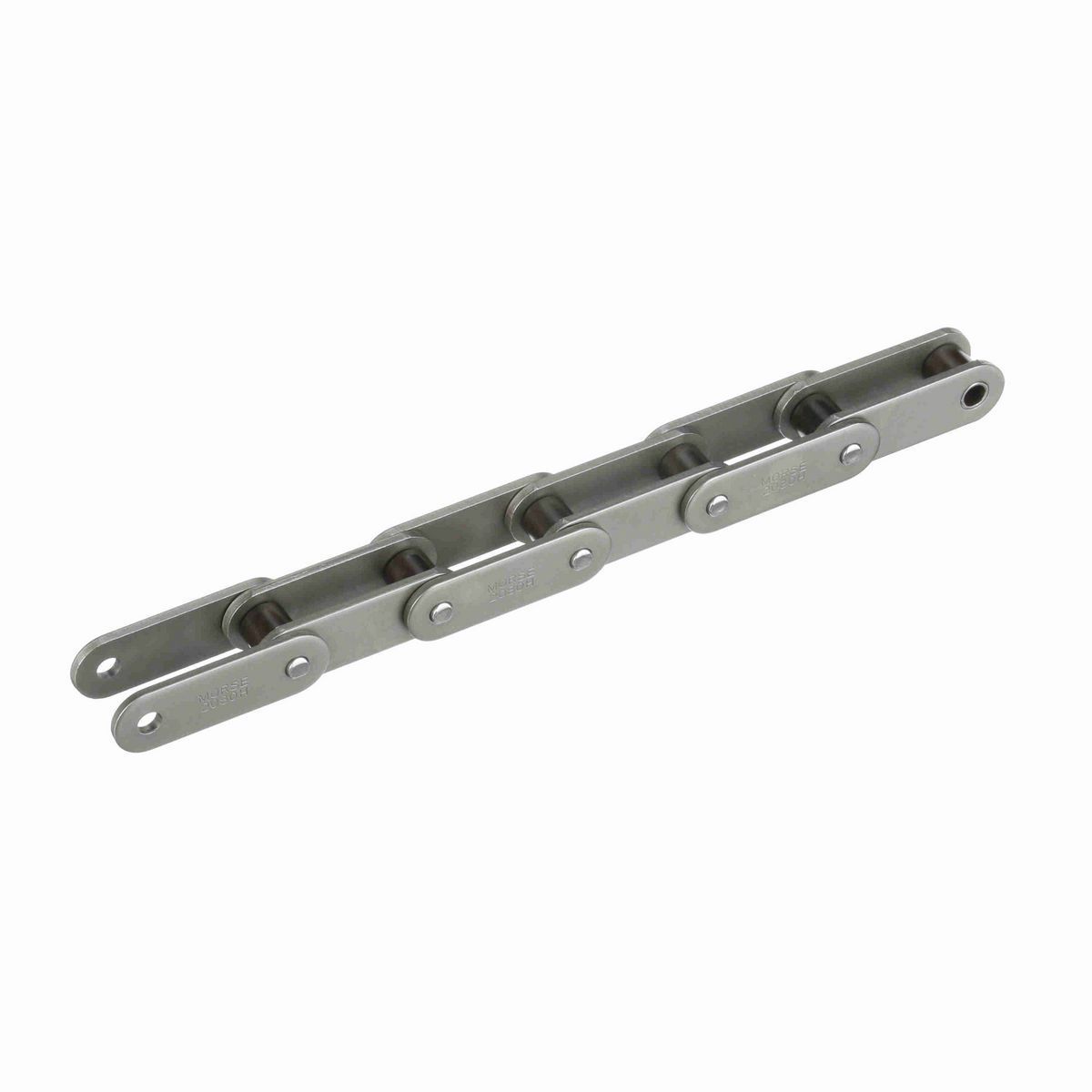 Double Pitch Roller Chain - Riveted Standard Roller Design - C2080HR 10FT