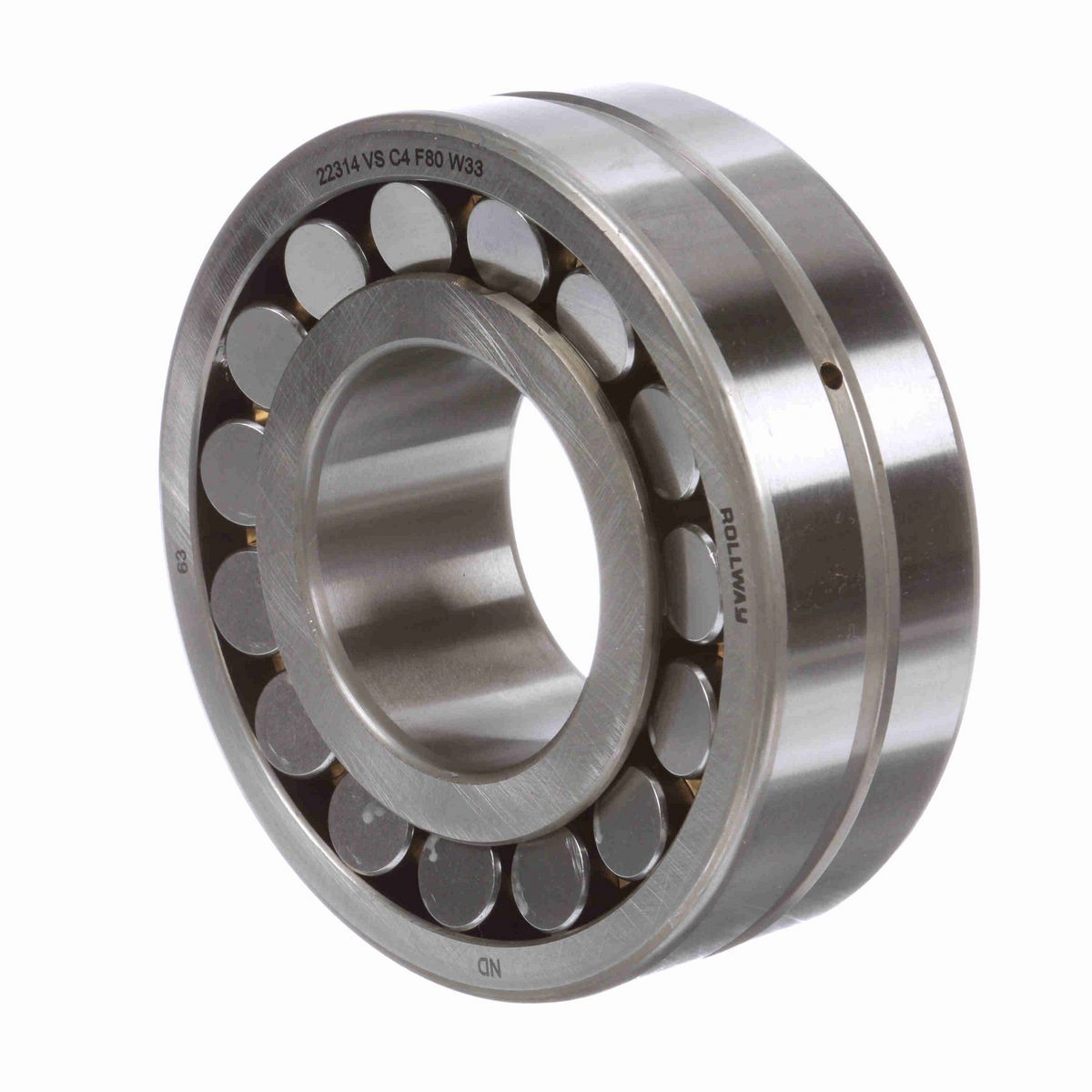 Radial Spherical Roller Bearing - Straight Bore - 22314 VS C4 F80 W33