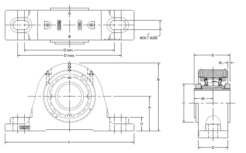 Подшипник Timken TAAPKT15K208S