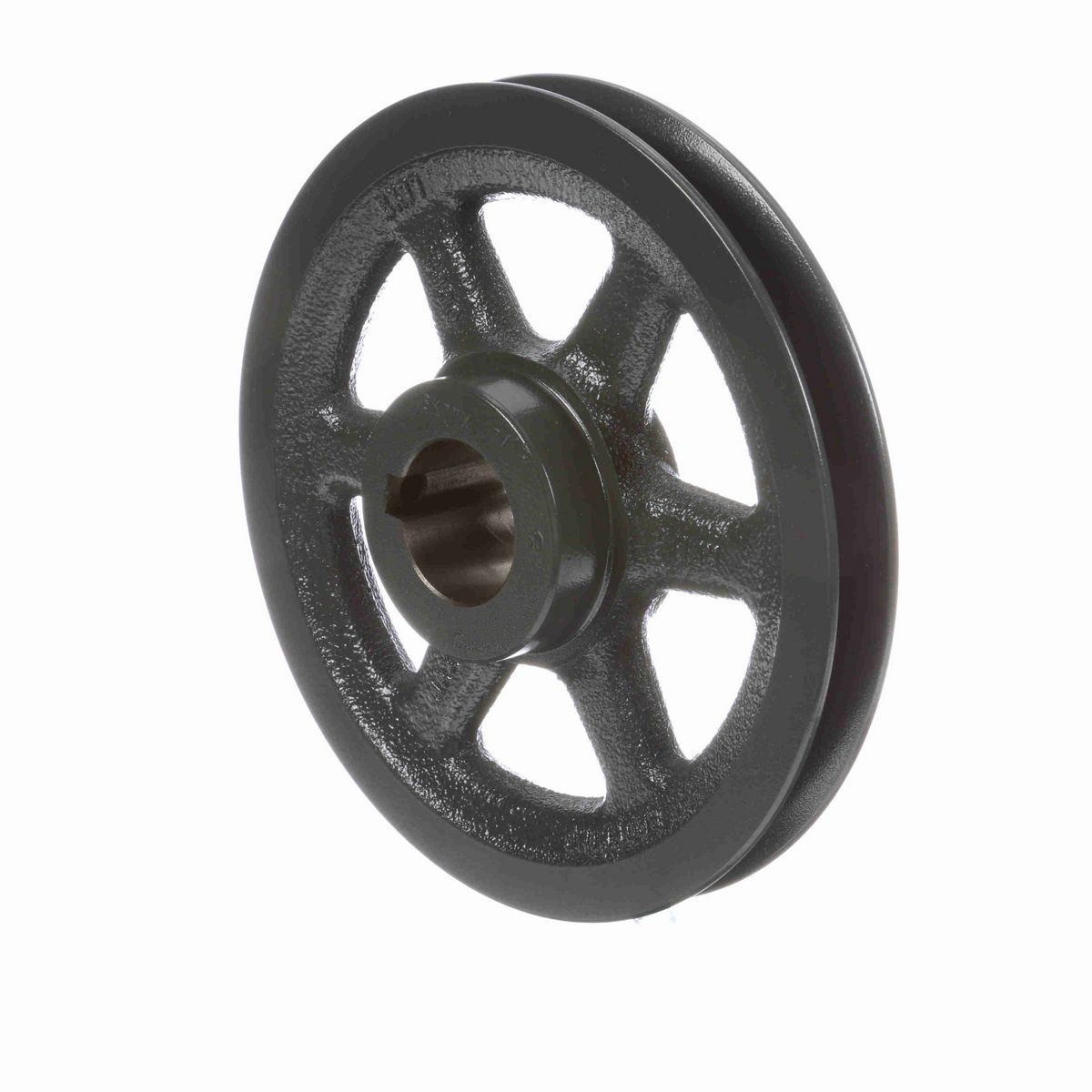 1 Groove Cast Iron FHP - Finished Bore Sheave - BK77X 1 7/16