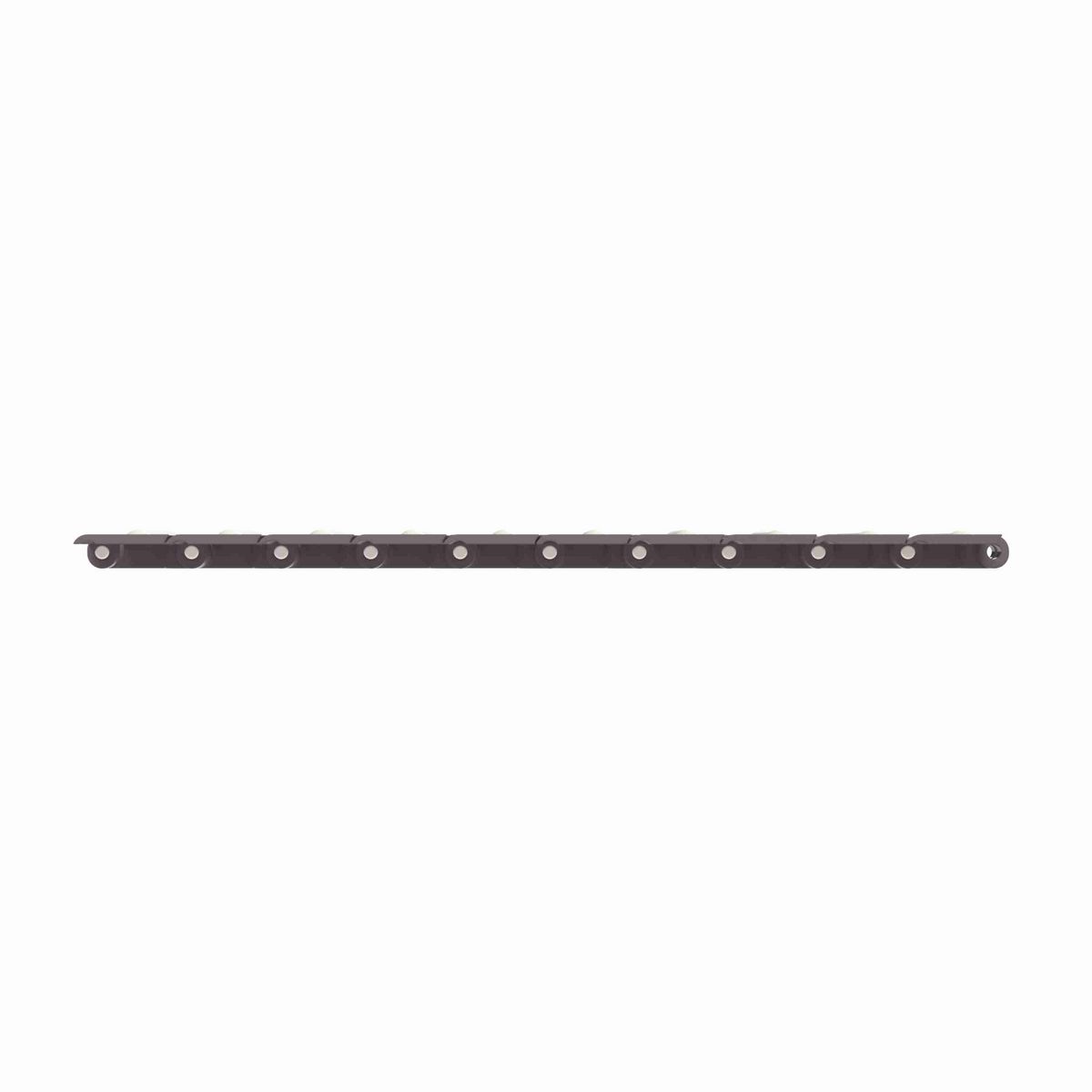 820 RubberTop Straight Running RubberTop®, Material: Brown High Performance, Width: 4.5in, Pitch: 1.5in - 81416212