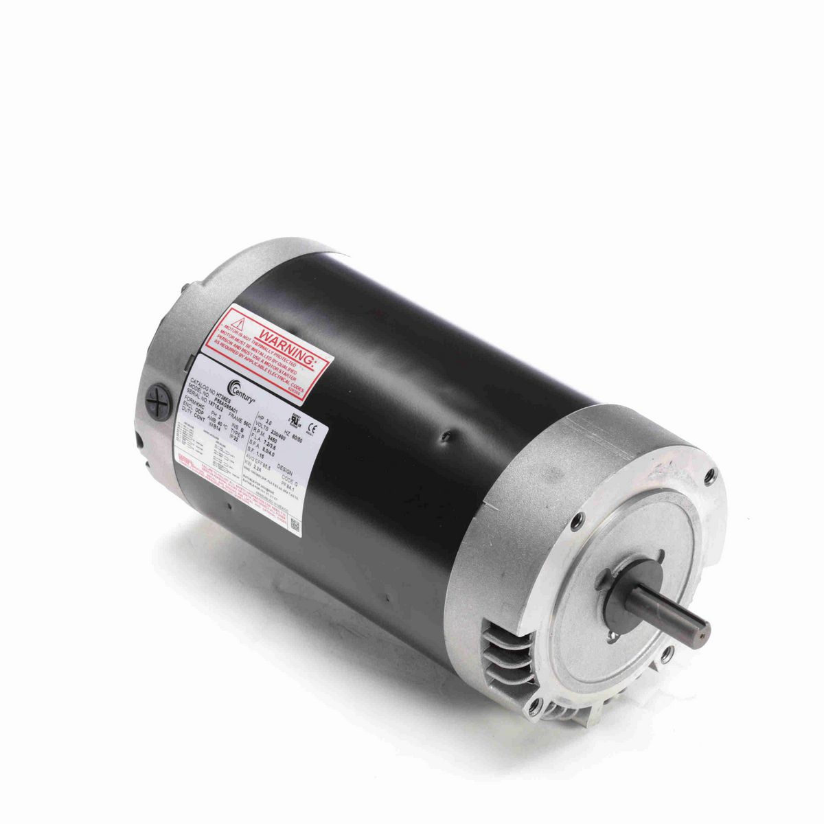 General Purpose Pump Motor, 3.0 HP, 3 Ph, 60/50 Hz, 230/460 V, 3600 RPM, 56C Frame, ODP - H736ES