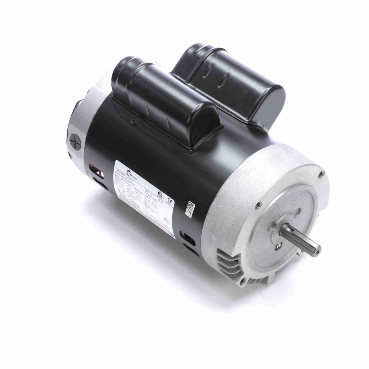 General Purpose Motor, 1.5 HP, 1 Ph, 60 Hz, 115/230 V, 1800 RPM, 56C Frame, ODP - C506ES