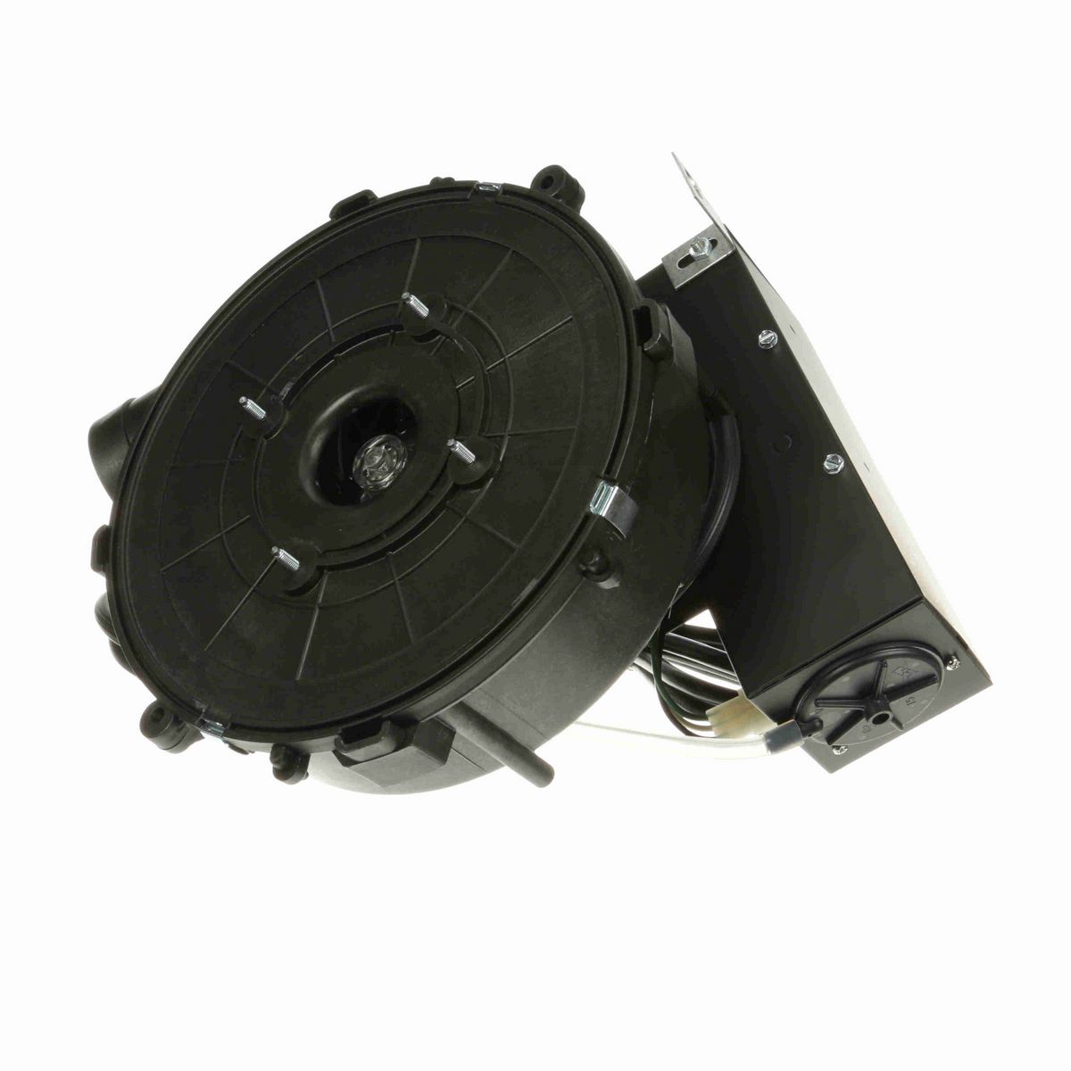 Round Outlet Shaded Pole OEM Replacement Draft Inducer Blower, 115 Volts, Flange: No - W4