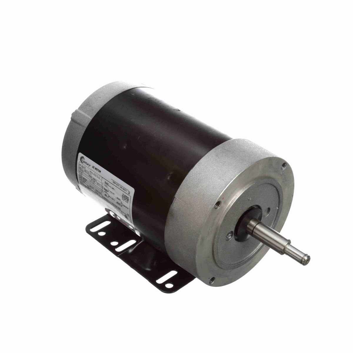 General Purpose Farm Duty Motor, 3/4 HP, 1 Ph, 60 Hz, 208-230 V, 3600 RPM, L56HCZ Frame, TENV - B592