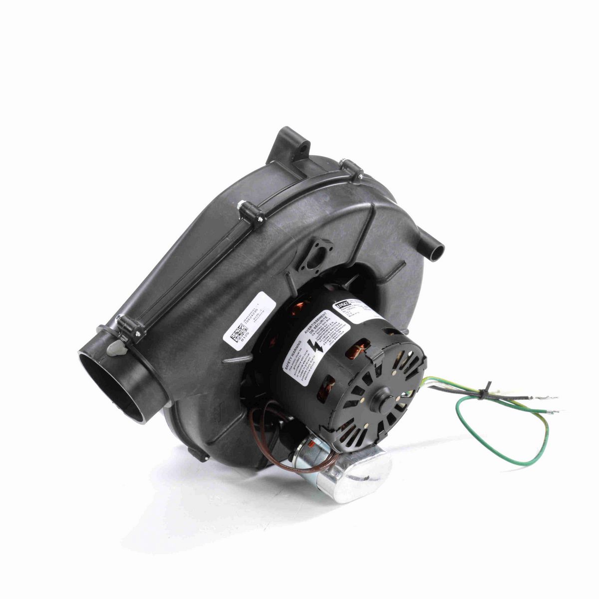 FASCO Round Outlet Permanent Split Capacitor OEM Replacement Draft Inducer Blower, 115 Volts, Flange: No - A130