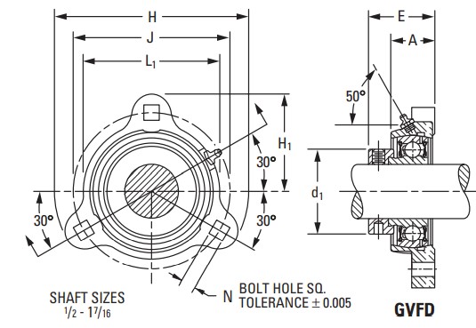 Подшипник Timken VFD 45