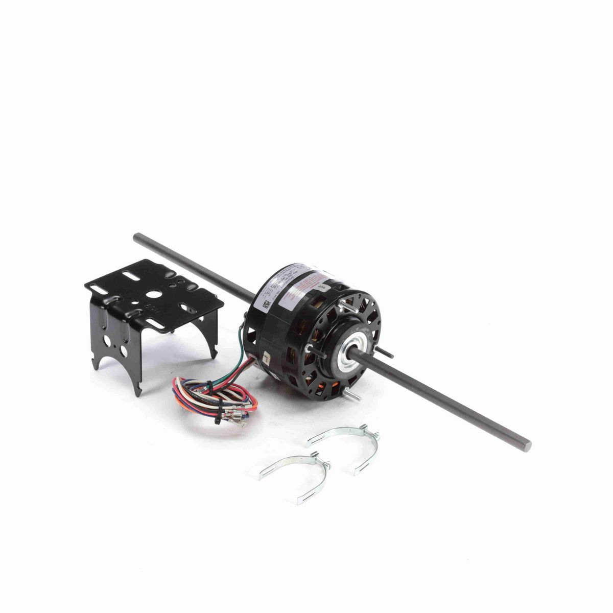 Fan Coil & Air Conditioner Motor, 1/10 HP, 1 Ph, 60 Hz, 115 V, 1550 RPM, 4 Speed, 42 Frame, OAO - DBL4410