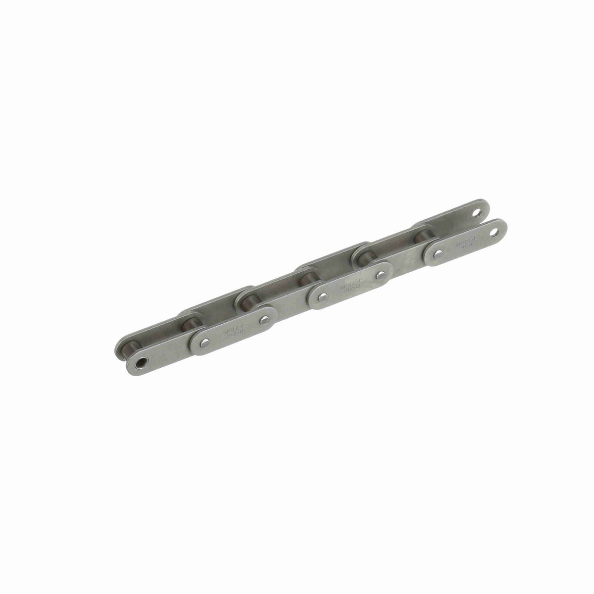 Double Pitch Roller Chain - Riveted Standard Roller Design - C2050R 10FT