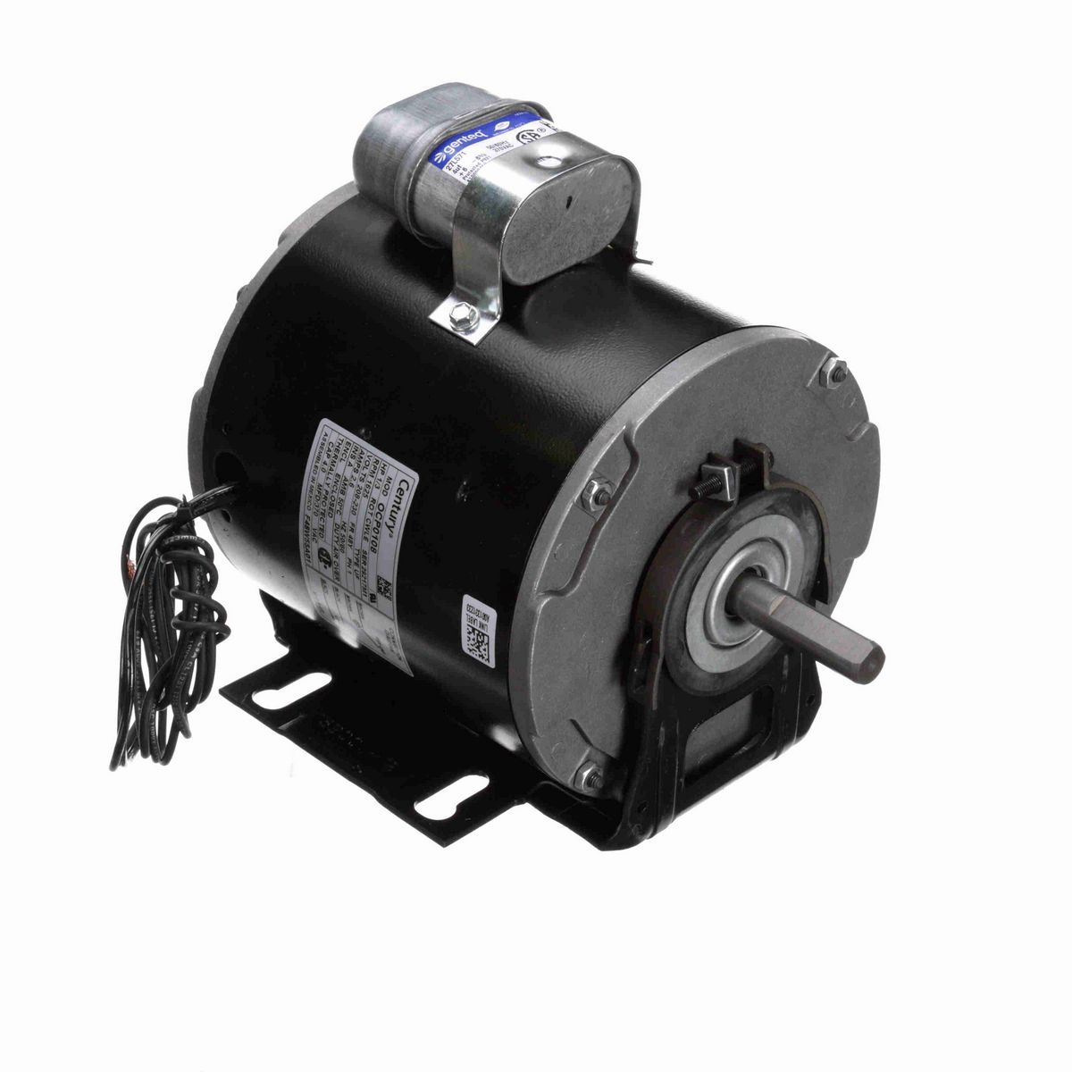 OEM Replacement Motor, 1/3 HP, 1 Ph, 60 Hz, 208-230 V, 1625 RPM, 1 Speed, 48 Frame, TEAO - OCP0108