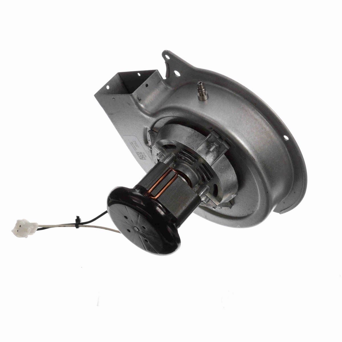 Rectangular Outlet Shaded Pole OEM Replacement Draft Inducer Blower, 115 Volts, Flange: No - A208