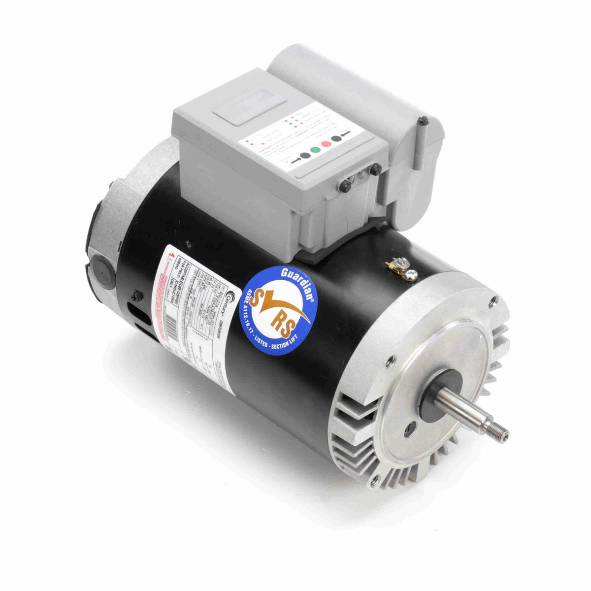 Guardian ® Motors Pool Pump Motor, 3.0 HP, 1 Ph, 60 Hz, 230 V, 3600 RPM, Y56J Frame, DP - BG131A