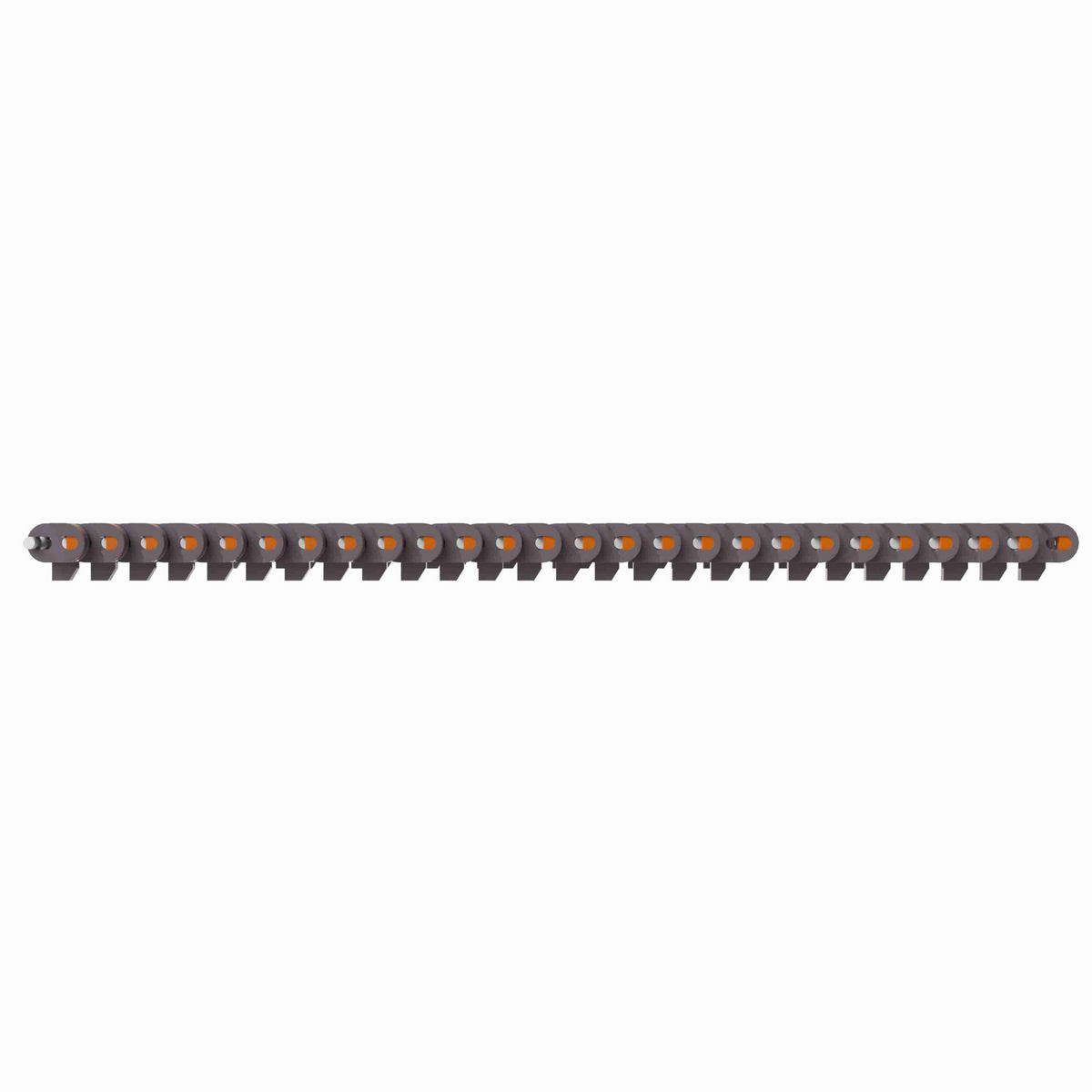 7526 Side-flexing Flush Grid, Material: HP, Width: 170mm, Pitch: 0.5in - HP7526-170