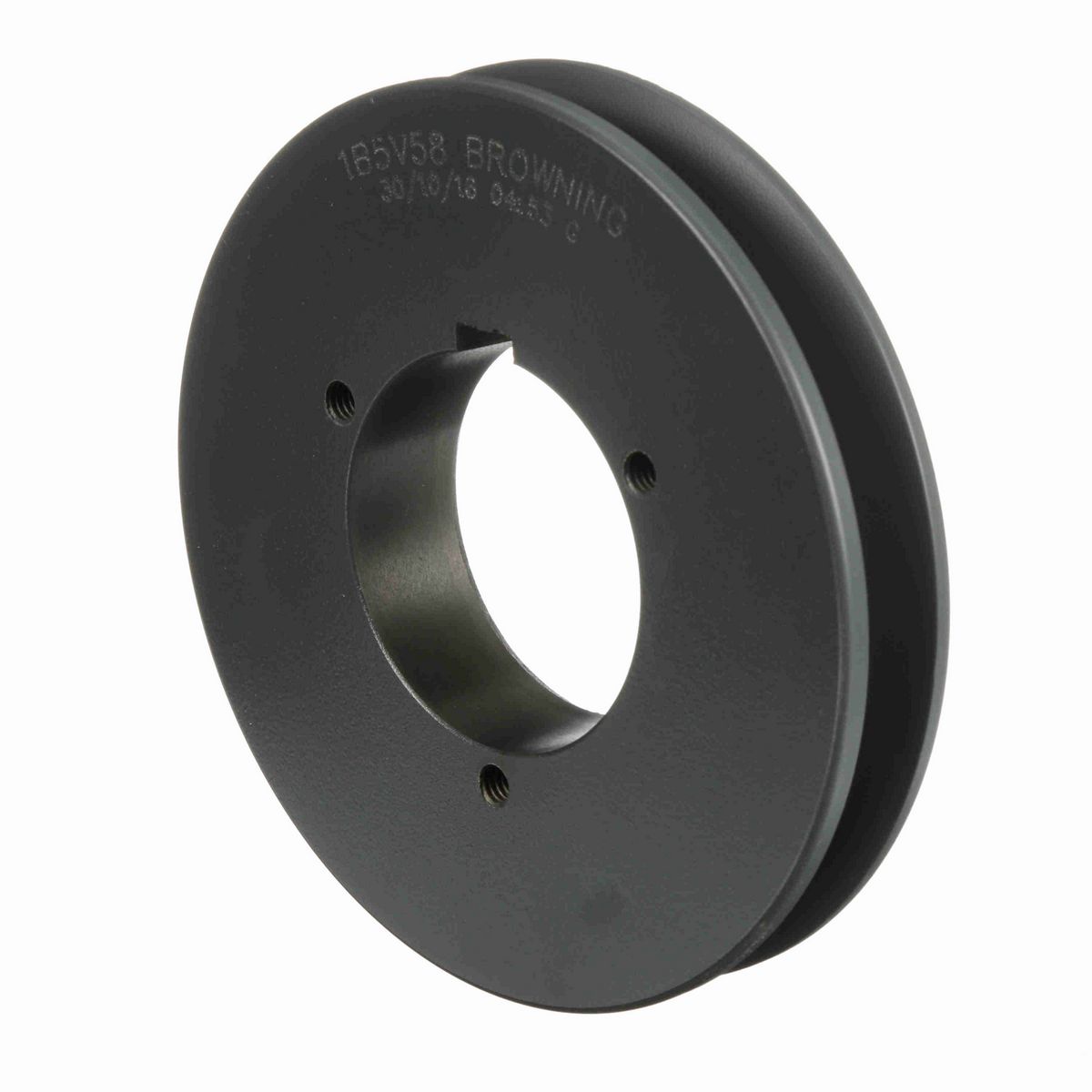 1 Groove Cast Iron Bushed Bore Multiple Sheave - 1B5V58