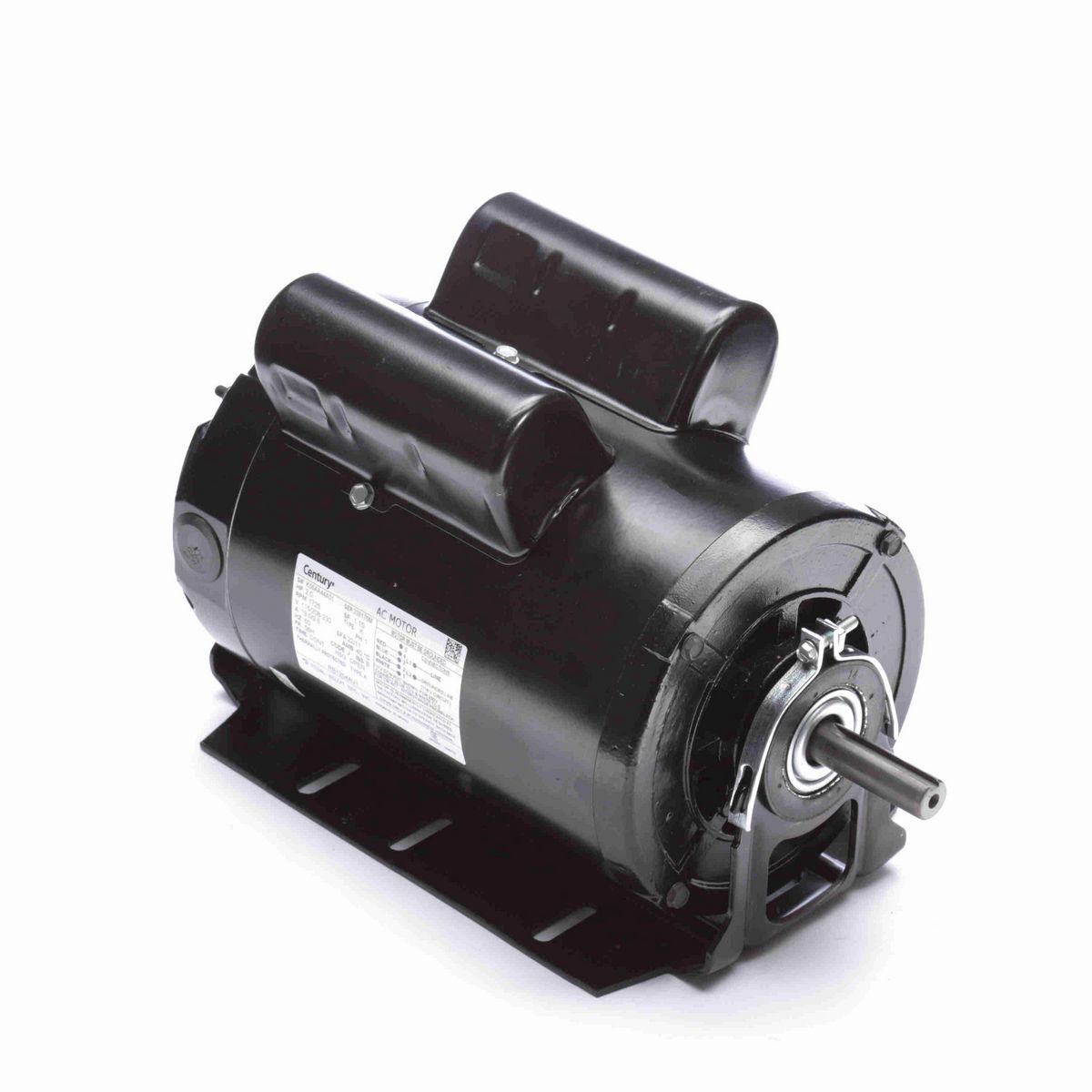 Fan and Blower Motor, 2.0 HP, 1 Ph, 60 Hz, 115/208-230 V, 1800 RPM, 56H Frame, OPEN - RB1204AV1
