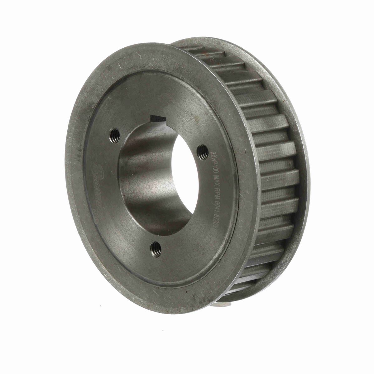 Browning Steel Bushed Bore Gearbelt Pulley - 28HP100