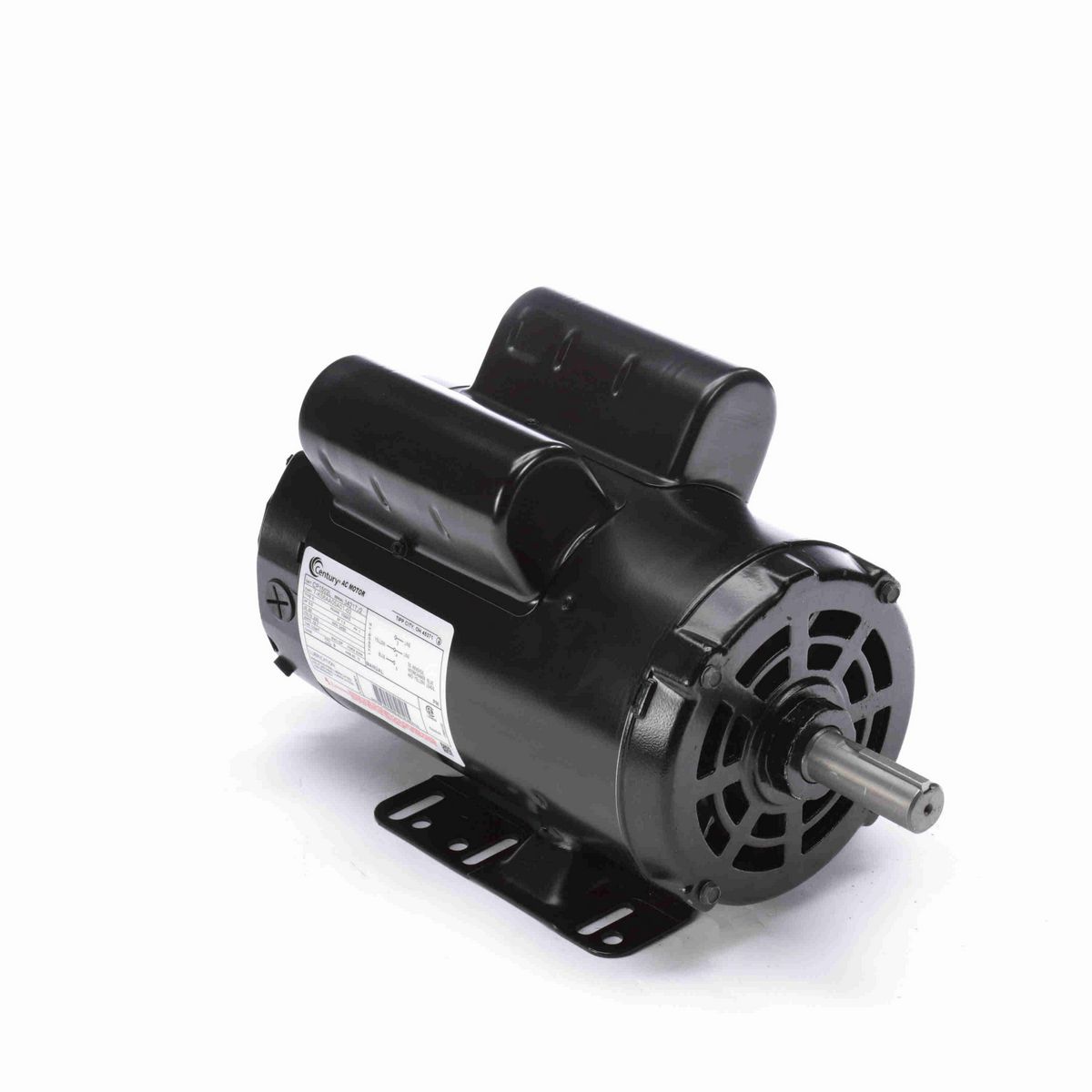 Air Compressor Motor, 5.0 HP, 1 Ph, 60 Hz, 230 V, 3600 RPM, Y56HZ Frame, DP - CP1502L