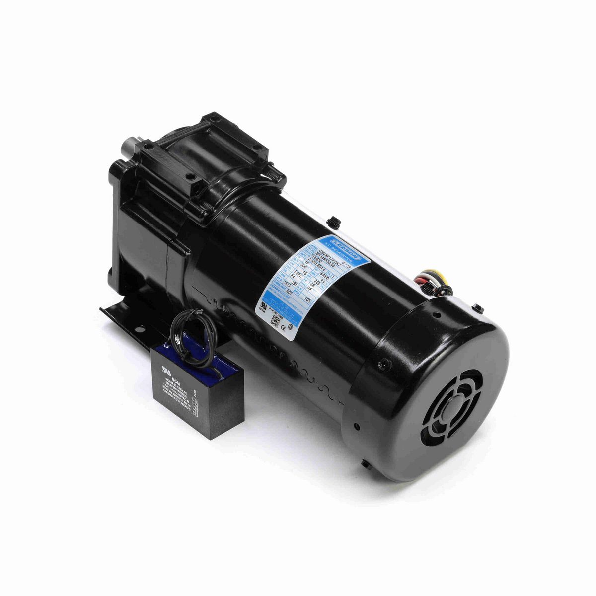Parallel Shaft Gearmotor, 0.16 HP, 1 Ph, 60 Hz, 115 V, 16 RPM, 38 Frame, TEFC - M1145030.00