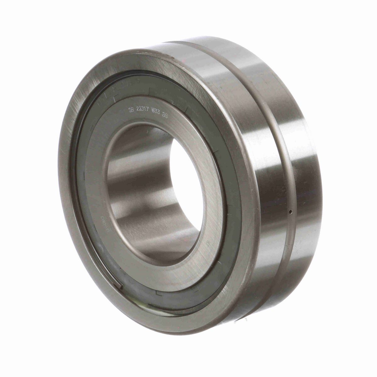 Радиальный сферический роликоподшипник McGill SPHERE-ROL SB 22317 W33 SS, с цилиндрическим отверстием, с уплотнением