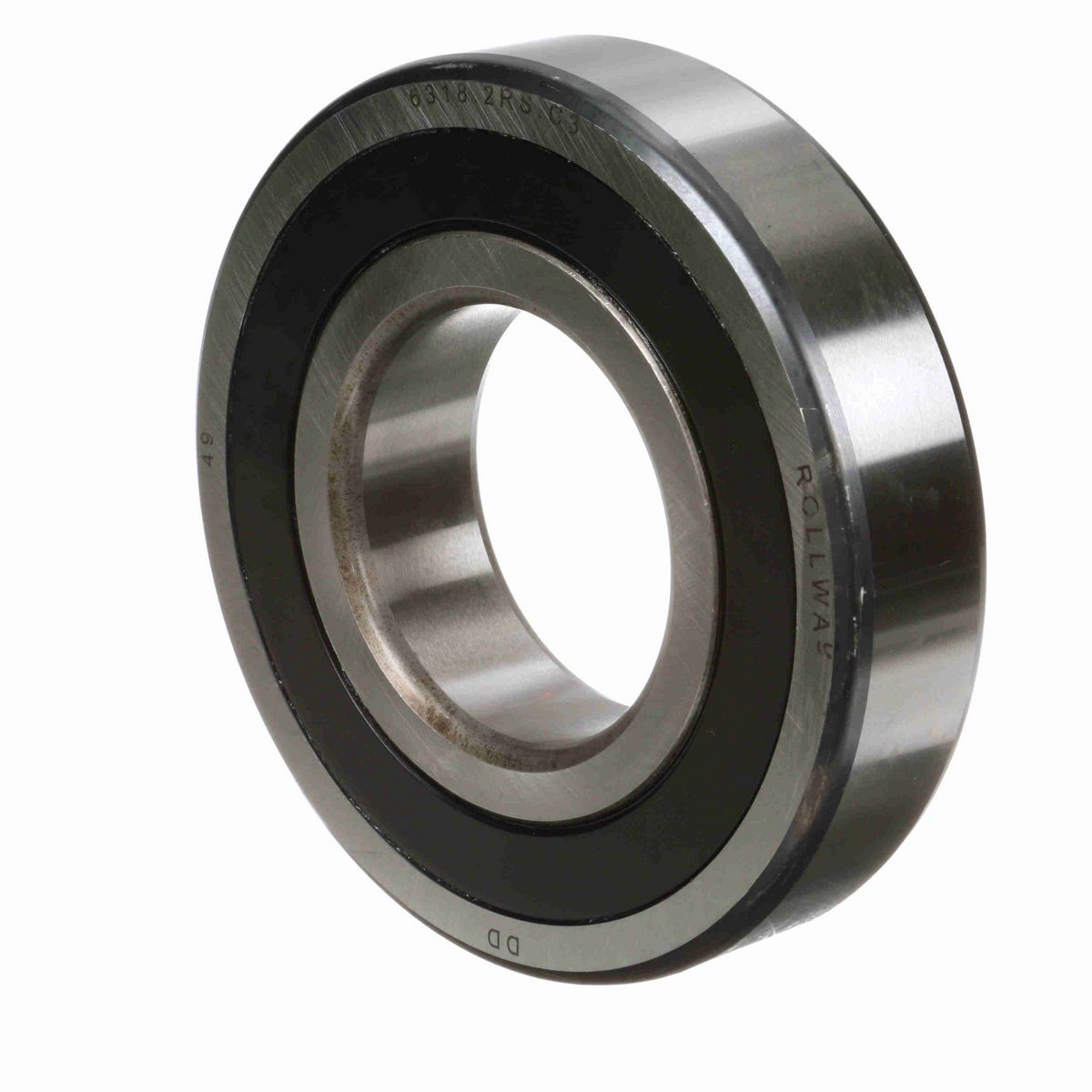 Radial Ball Bearing - Straight Bore - Sealed - 6318 2RS C3