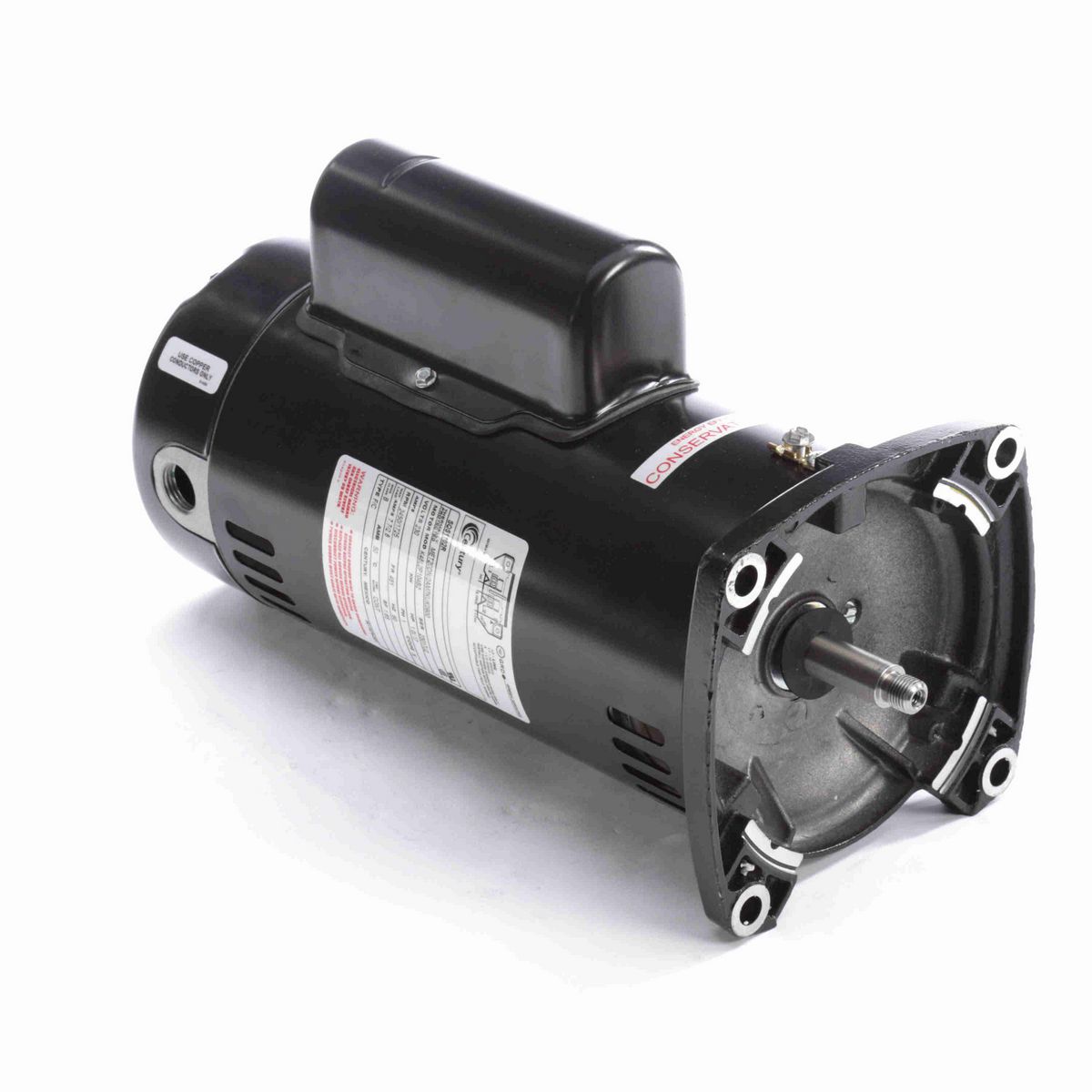Pool Pump Motor, 1.0/.17 HP, 1 Ph, 60 Hz, 230 V, 3600 RPM, 48Y Frame, ODP - SQS1102R