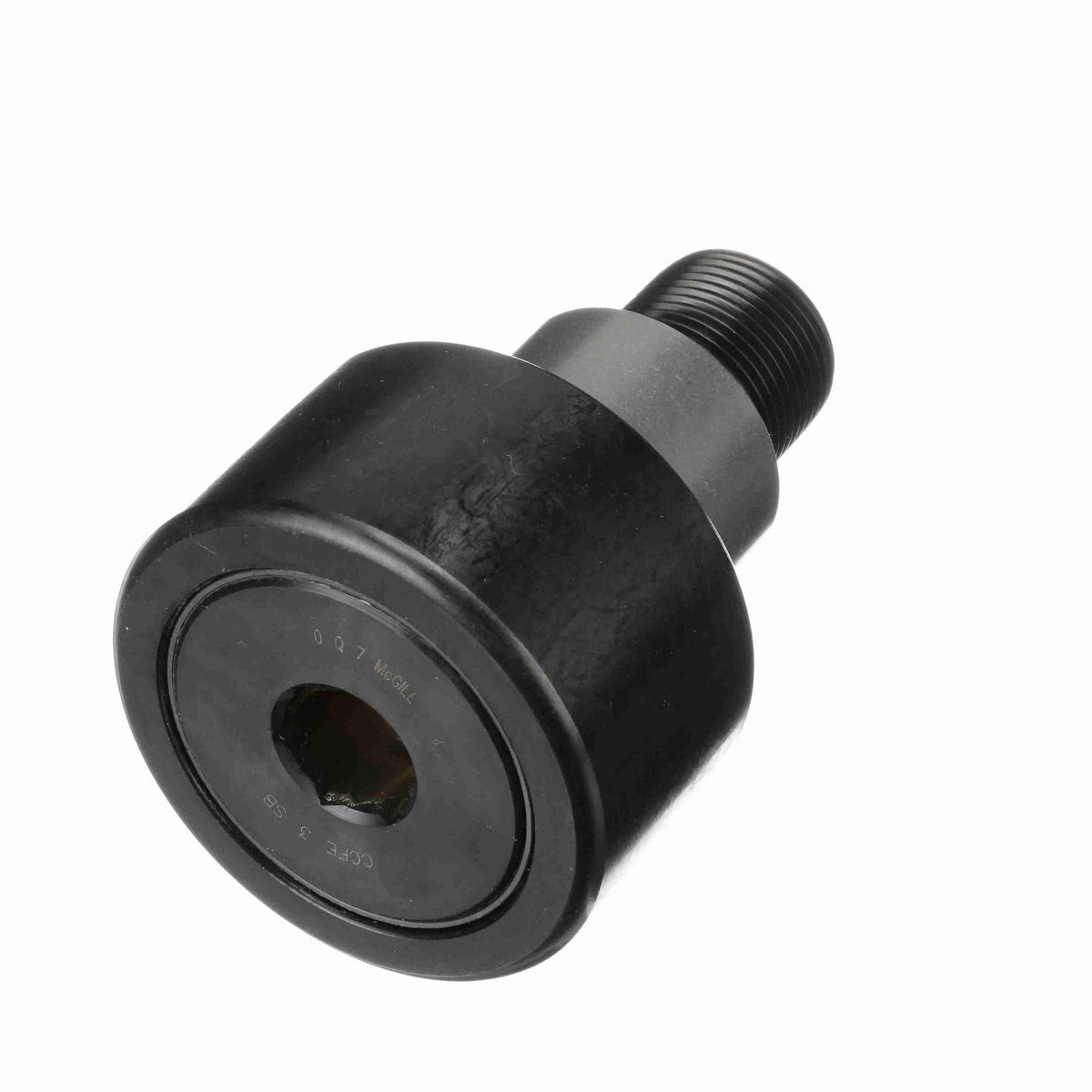 Опорный ролик с цапфой McGill CAMROL CCFE 3 1/2 SB, бочкообразный, с уплотнением, с шестигранным отверстием, дюймовый