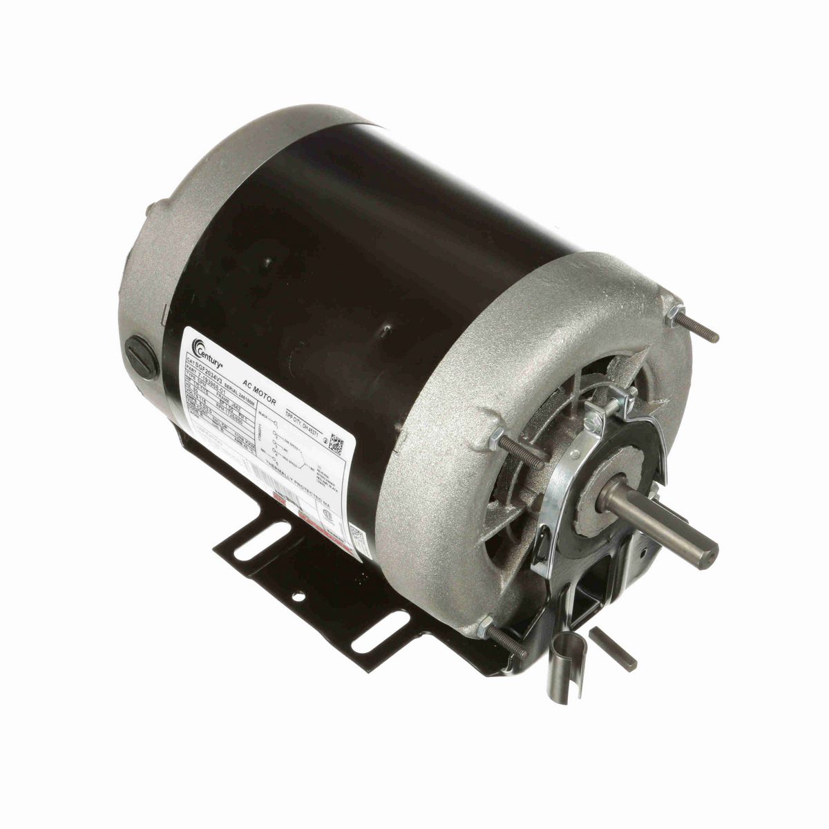 Fan and Blower Motor, 1/3-1/15 HP, 1 Ph, 60 Hz, 115 V, 1800 RPM, J56Z Frame, DP - SGF2034V3