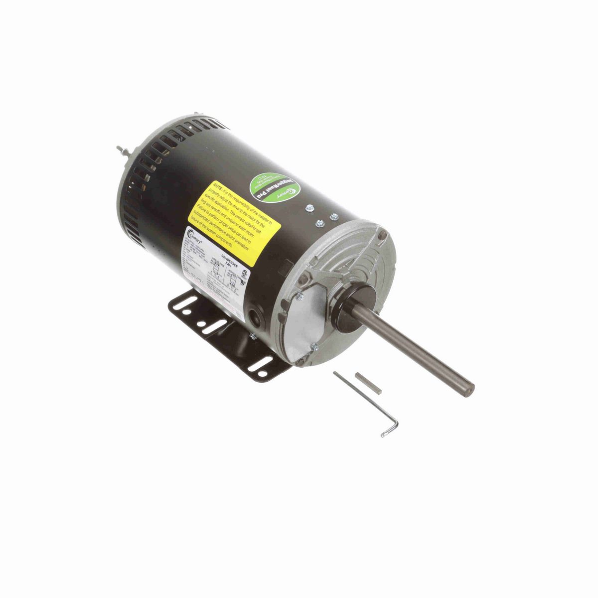 JuggerNaut® Pro Condenser Fan Motor, 1.5&1 HP, 3 Ph, 60/50 Hz, 230/460&190/380 V, 56HZ Frame, OPAO - H1051A-PRO