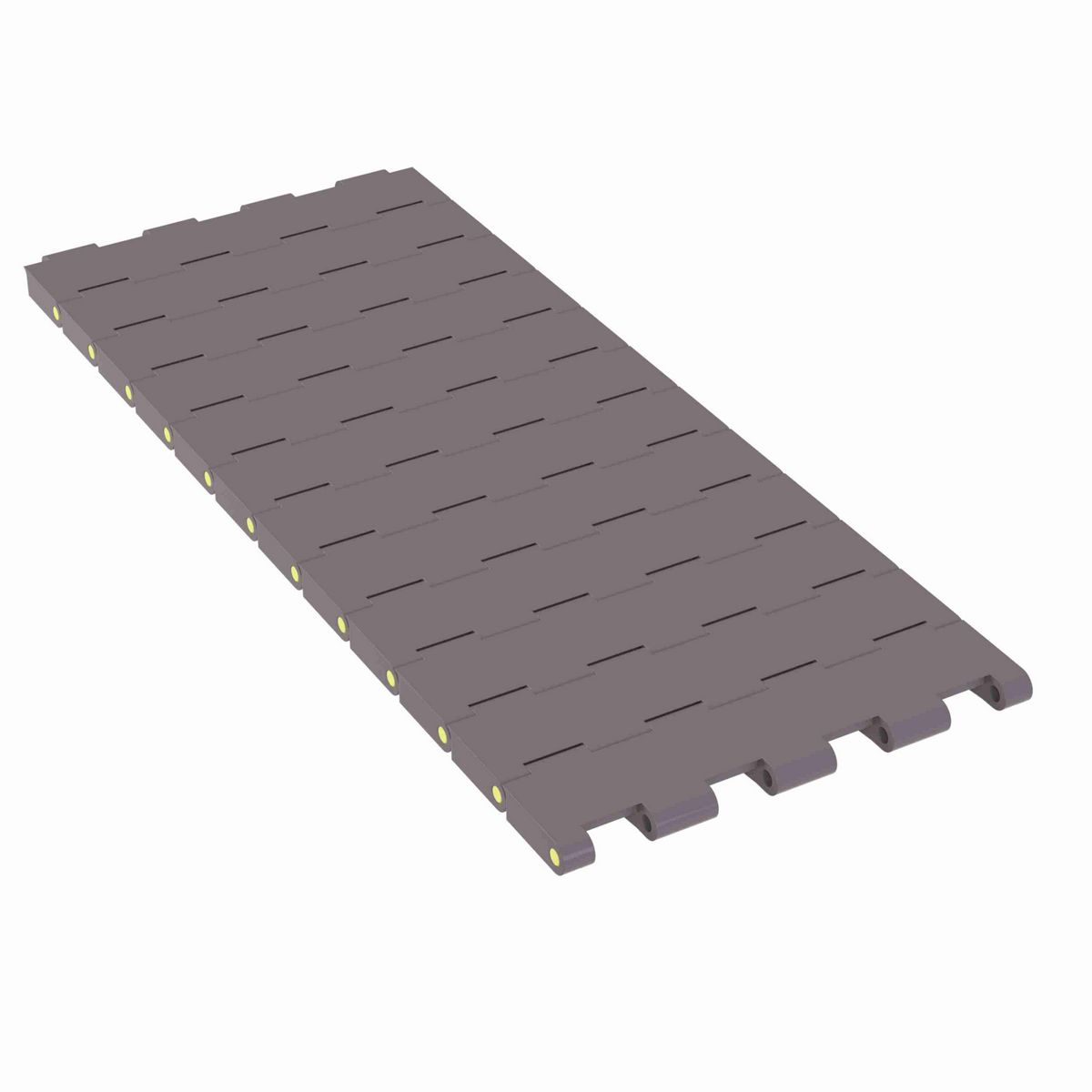 5705 Straight Running Solid Top, Material: Brown High Performance, Width: 7.5in, Pitch: 1.5in - 81416724