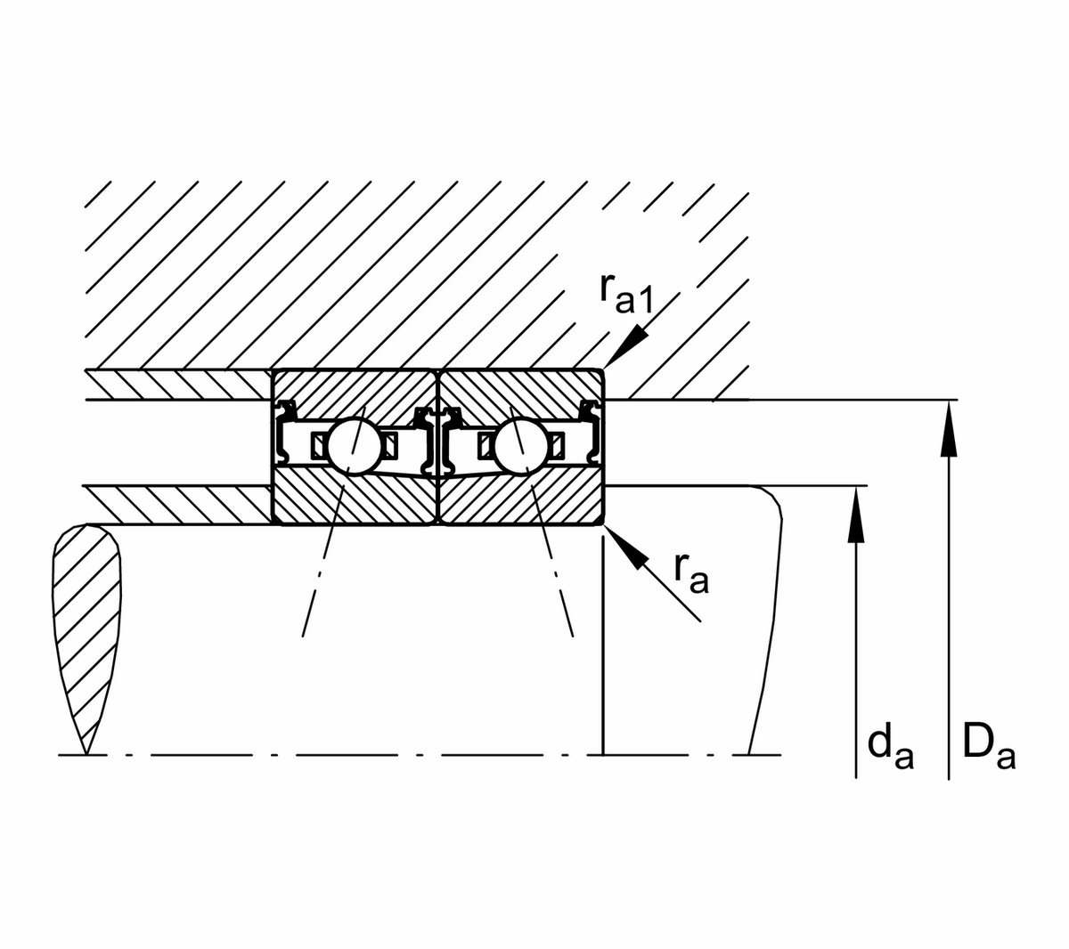 Высокоскоростной шпиндельный подшипник FAG HSS71920-C-T-P4S-UL