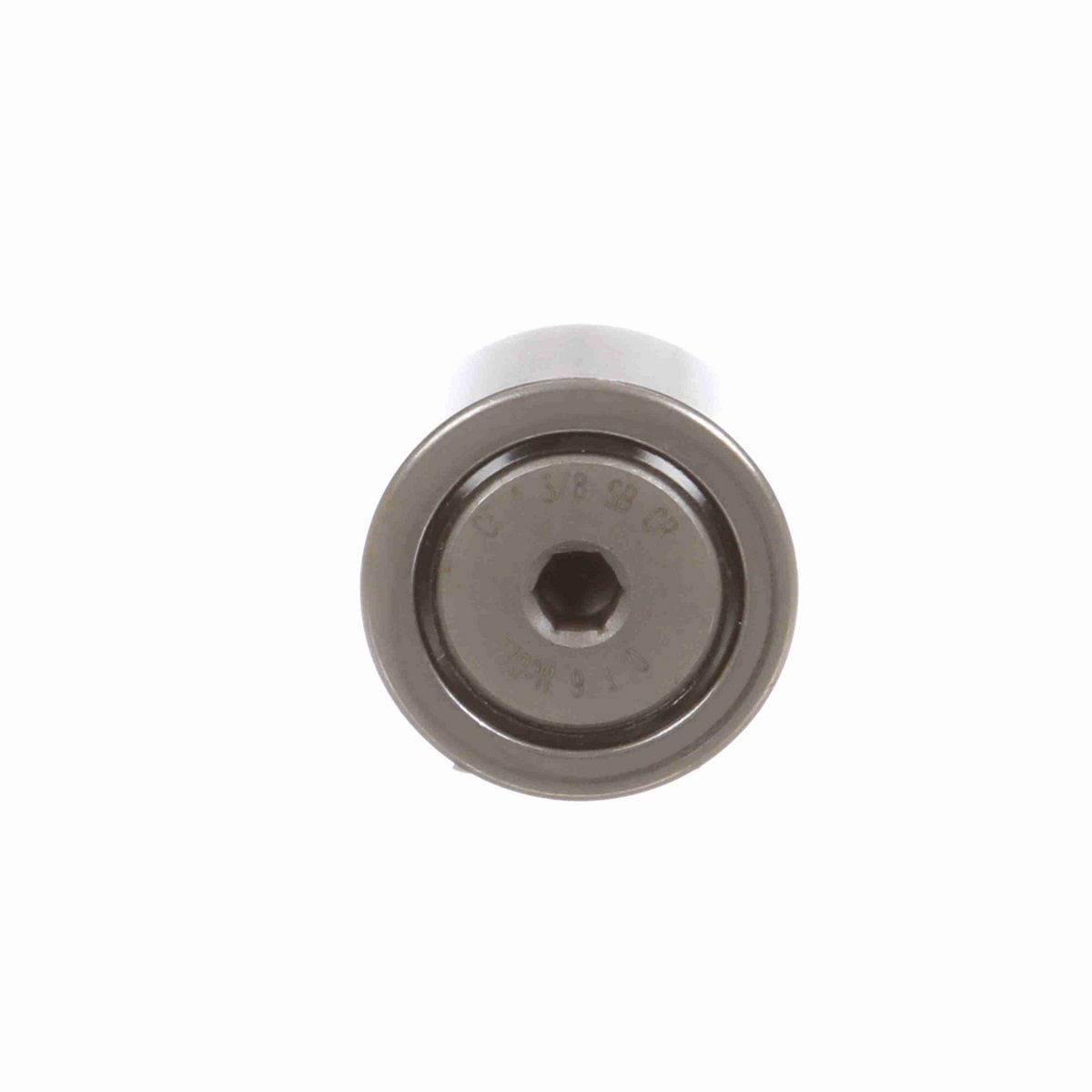 Опорный ролик с цапфой McGill CAMROL CF 1 3/8 SB CR, цилиндрический, из высокоуглеродистой нержавеющей стали, с уплотнением, с шестигранным отверстием