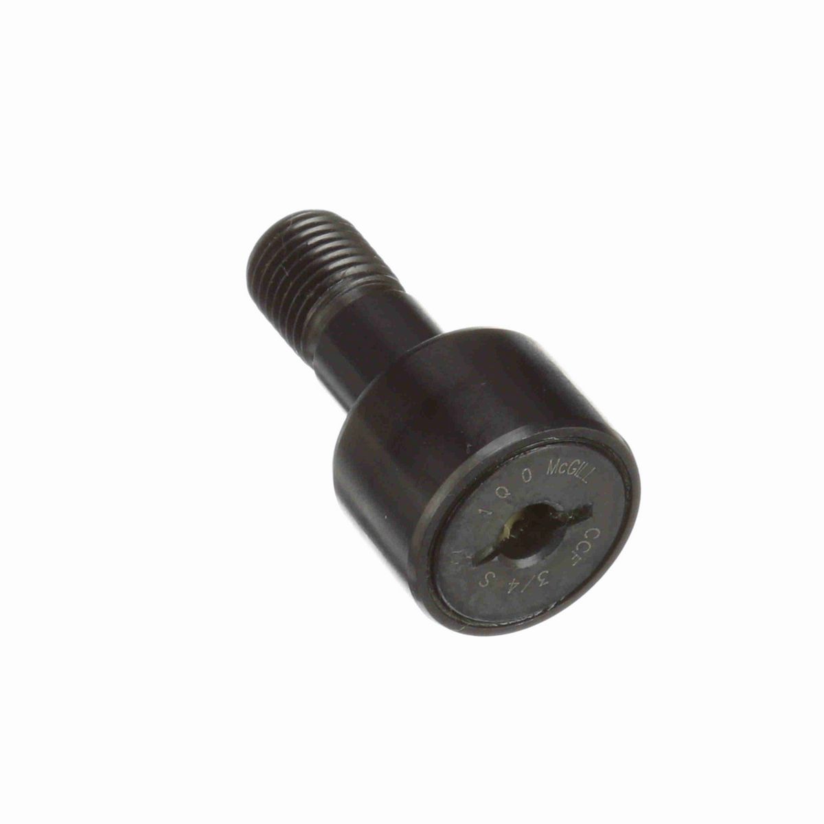 Опорный ролик с цапфой McGill CAMROL CCF 3/4 S, бочкообразный, с уплотнением, со шлицем под отвёртку, дюймовый