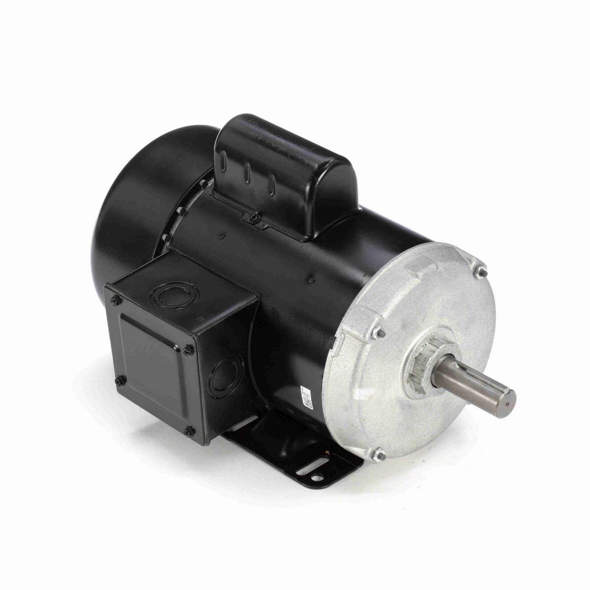 General Purpose Motor, 1.000 HP, 1 Ph, 60 Hz, 208-230/115 V, 1800 RPM, M143T Frame, TEFC - K100V1