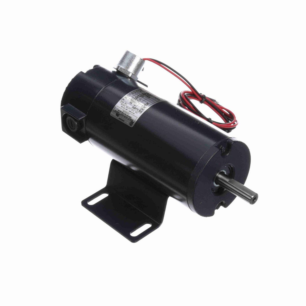 General Purpose Motor, 1/6 HP, 230 V, 1140 RPM, 34 Frame, TENV - DC101