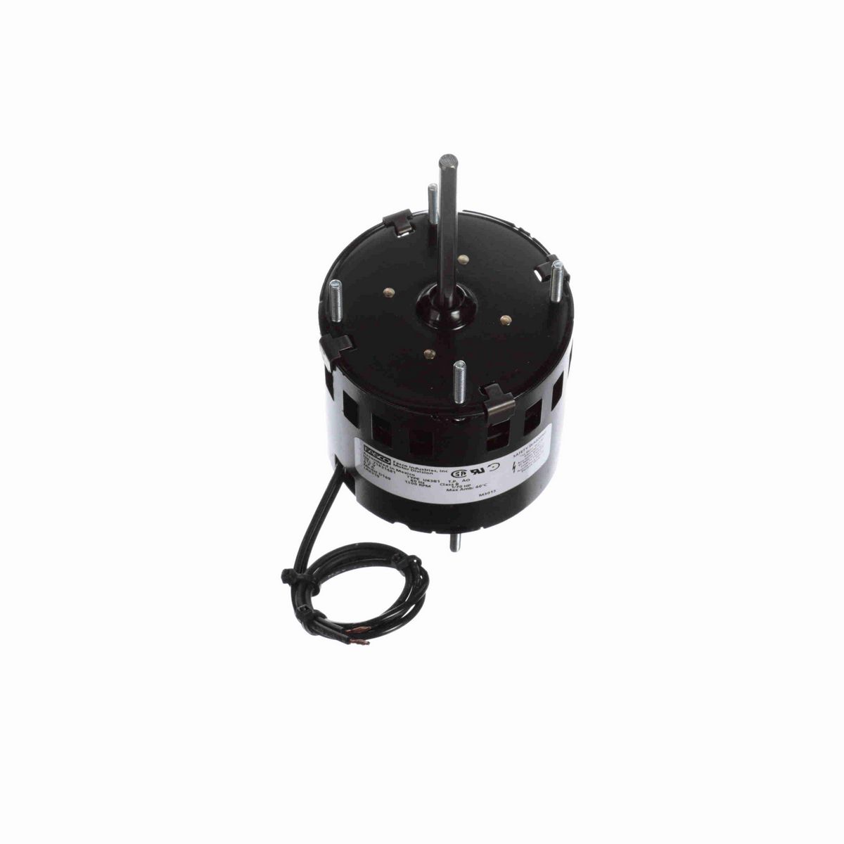 FASCO Fan and Blower Motor, 1/70 HP, 1 Ph, 60 Hz, 115 V, 1500 RPM, 1 Speed, 3.3" Diameter, OAO - D169