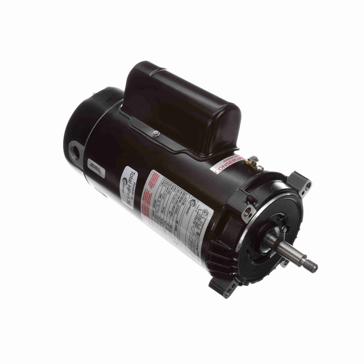 Pool Pump Motor, 1 1/2 HP, 1 Ph, 60 Hz, 230/115 V, 3600 RPM, 56J Frame, ODP - UCT1152