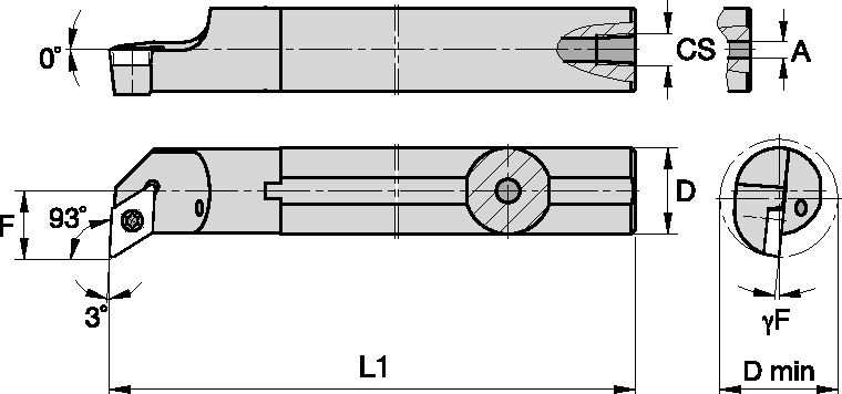 Screw-On Inserts Kennametal A-SDUC -3° [1328629]