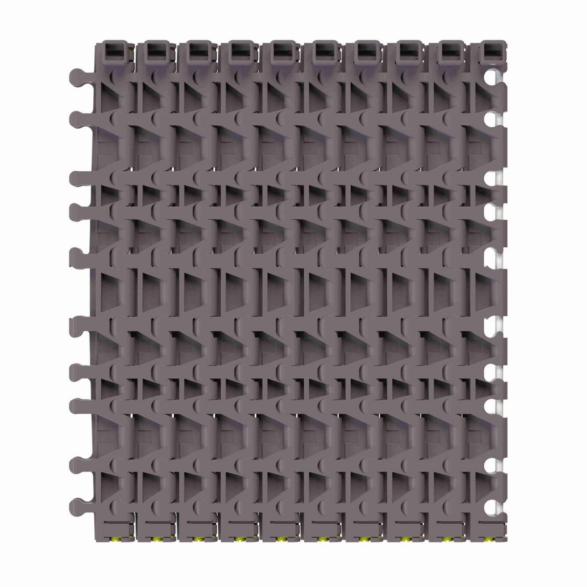 7956GT Side-flexing Flush Grid, Material: Brown High Performance, Width: 15in, Pitch: 1.25in - 10324704
