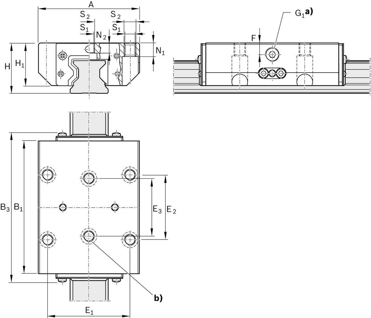 Направляющая REXROTH R181054021
