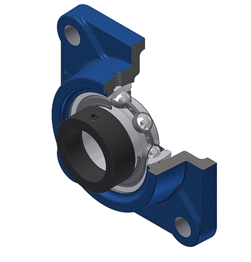 Фланцевый подшипниковый узел SNR ESF205T04