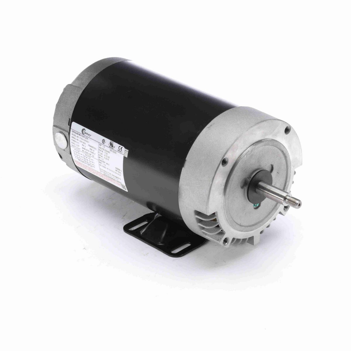 General Purpose Motor, 1.5 HP, 3 Ph, 60 Hz, 230/460 V, 1800 RPM, 56C Frame, ODP - H047LES