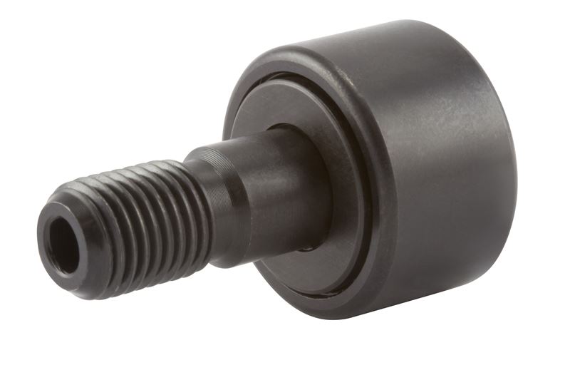 Игольчатый опорный ролик с цапфой RBC CS36L, бочкообразный, с уплотнением, со шлицем под отвёртку