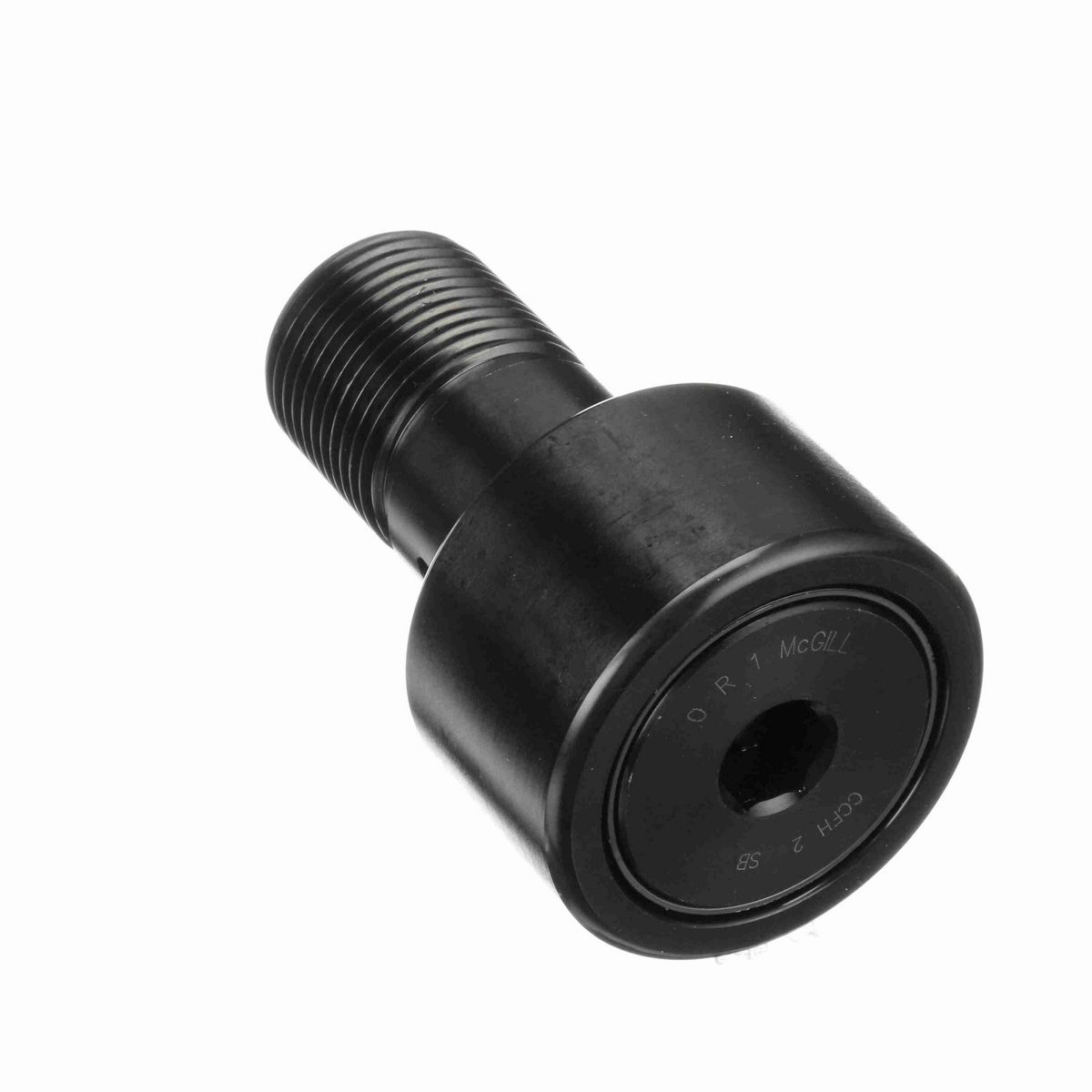 Опорный ролик с цапфой McGill Heavy Stud CAMROL CCFH 2 SB, бочкообразный, с уплотнением, с шестигранным отверстием, дюймовый