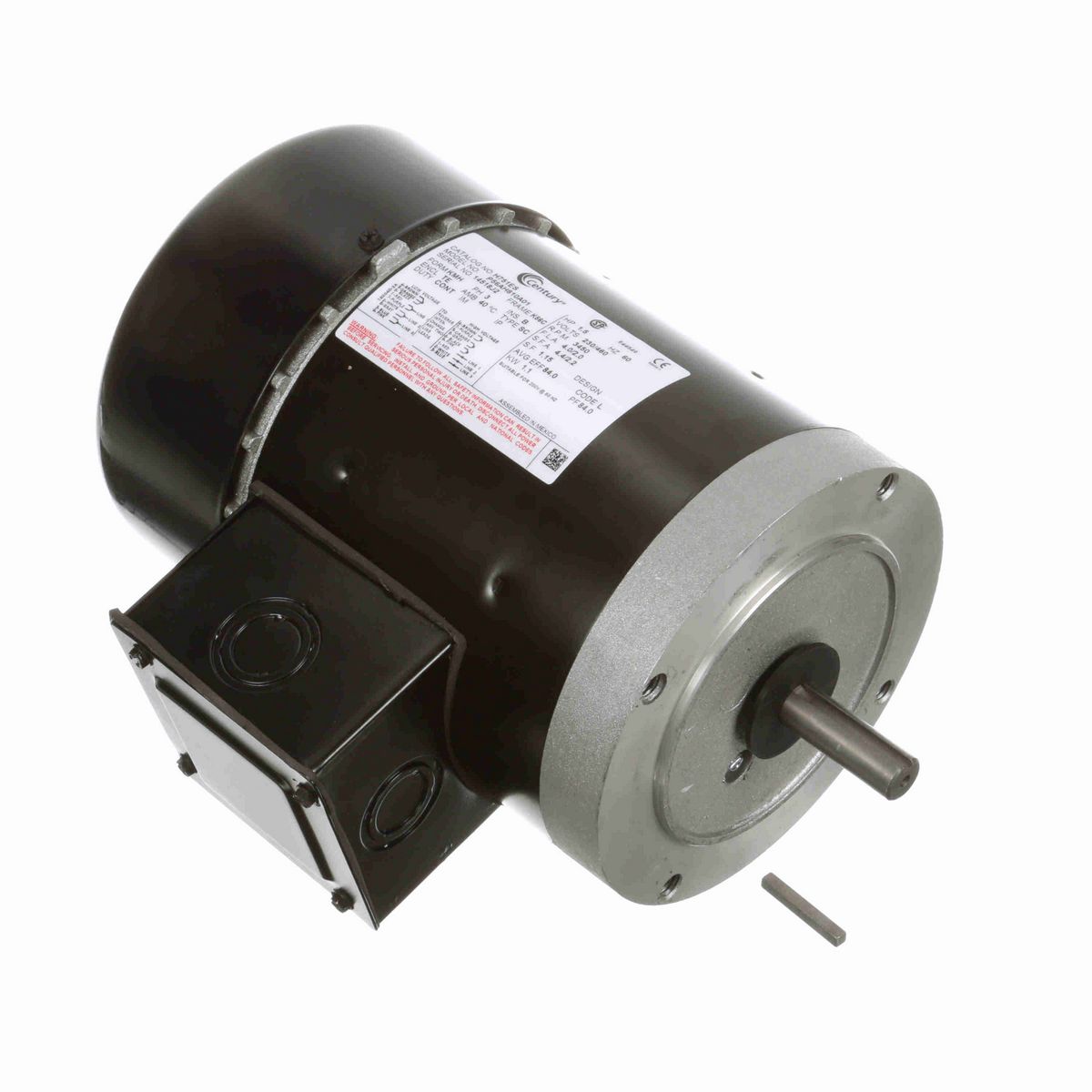 General Purpose Motor, 1.5 HP, 3 Ph, 60 Hz, 230/460 V, 3600 RPM, K56C Frame, TEFC - H751ES