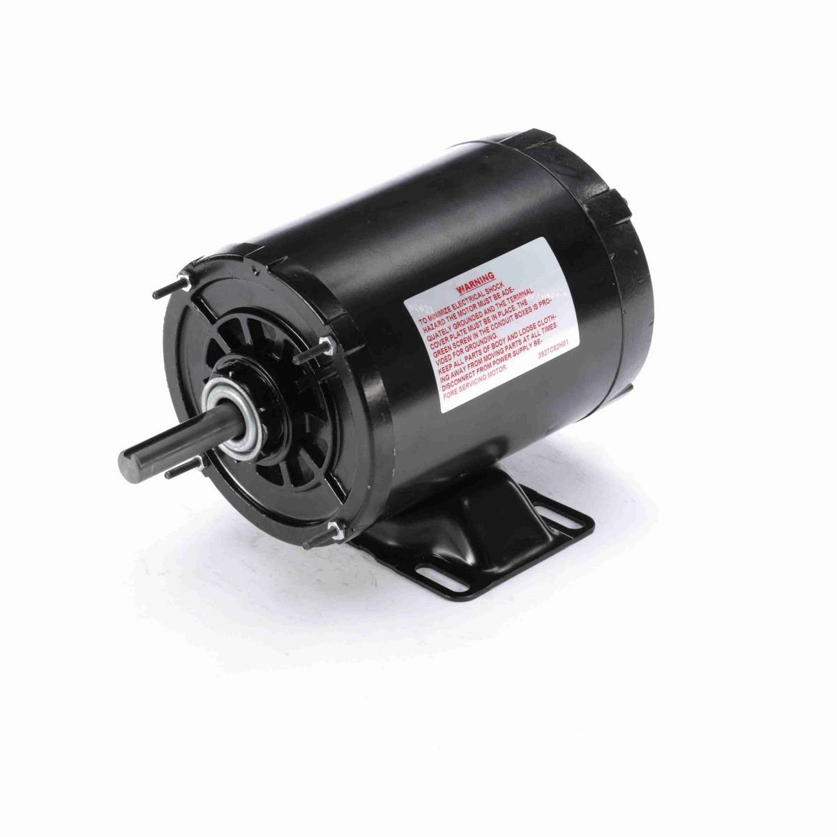 Fan and Blower Motor, 3/4 HP, 1 Ph, 60 Hz, 115 V, 1800 RPM, 56Z Frame, OPEN - OS2074