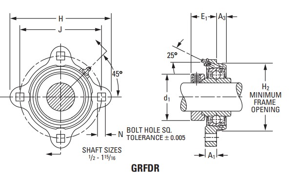 Подшипник Timken GRFDR 11/16