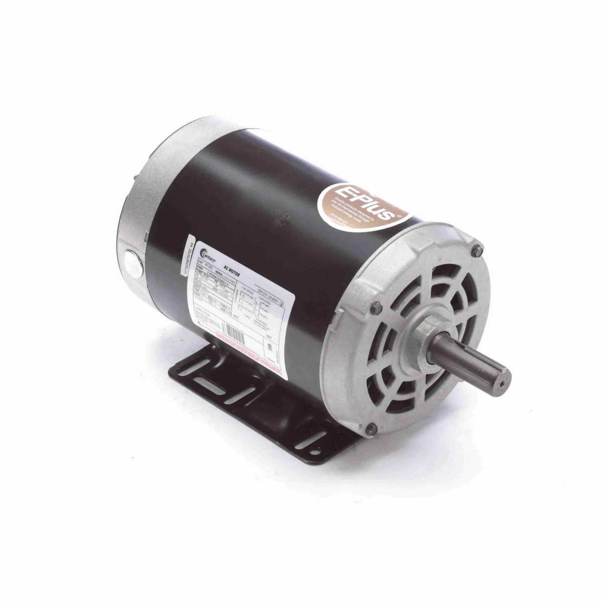General Purpose Motor, 2.0-.50 HP, 3 Ph, 60 Hz, 230 V, 1800 RPM, 56 Frame, DP - M128L