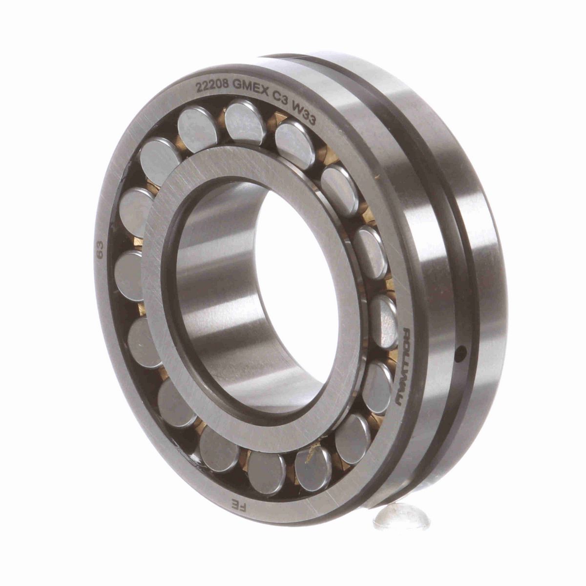 Radial Spherical Roller Bearing - Straight Bore - 22208 GMEX C3 W33