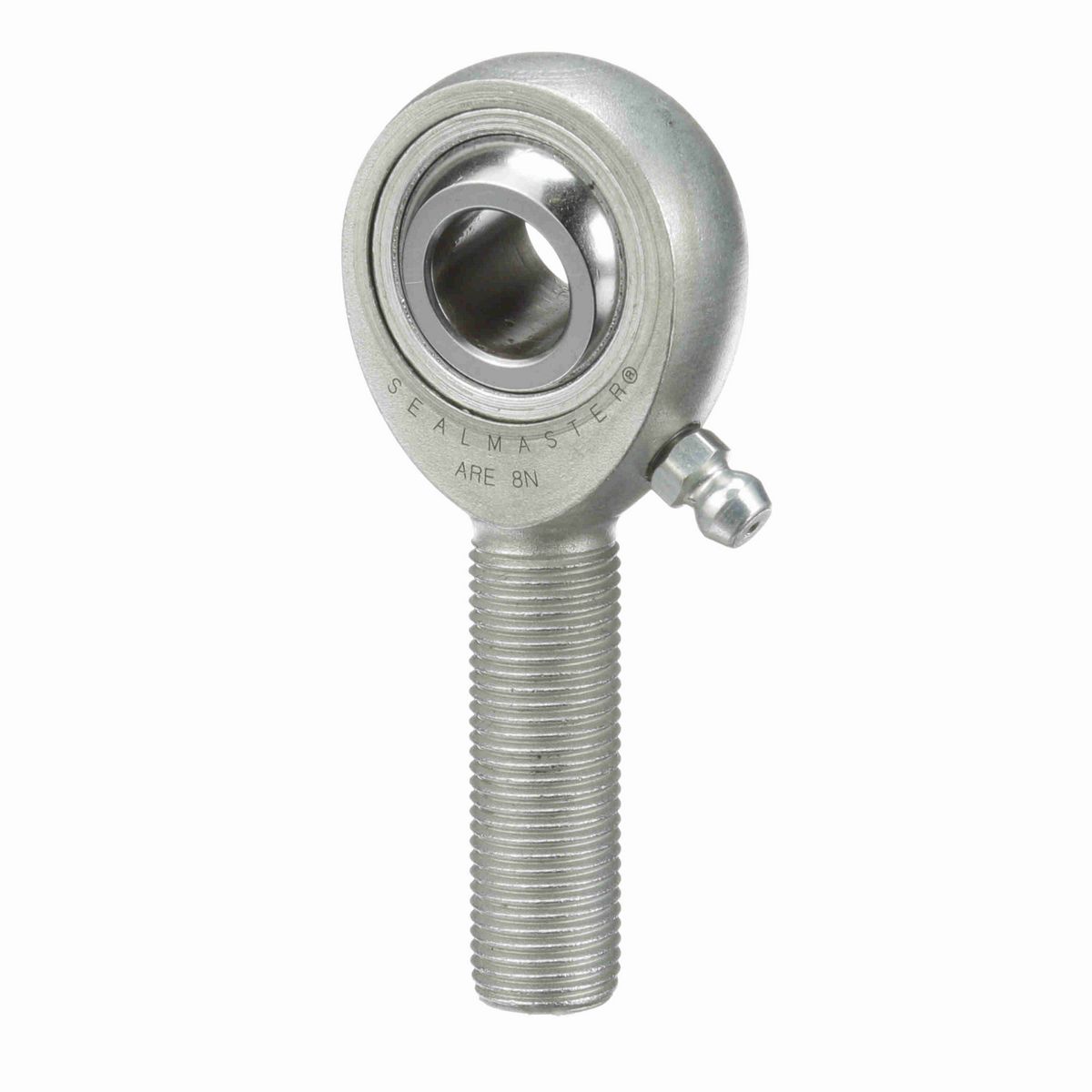 Male Rod End Bearing - Three-Piece Greasable Carbon Steel Race - ARE 8N