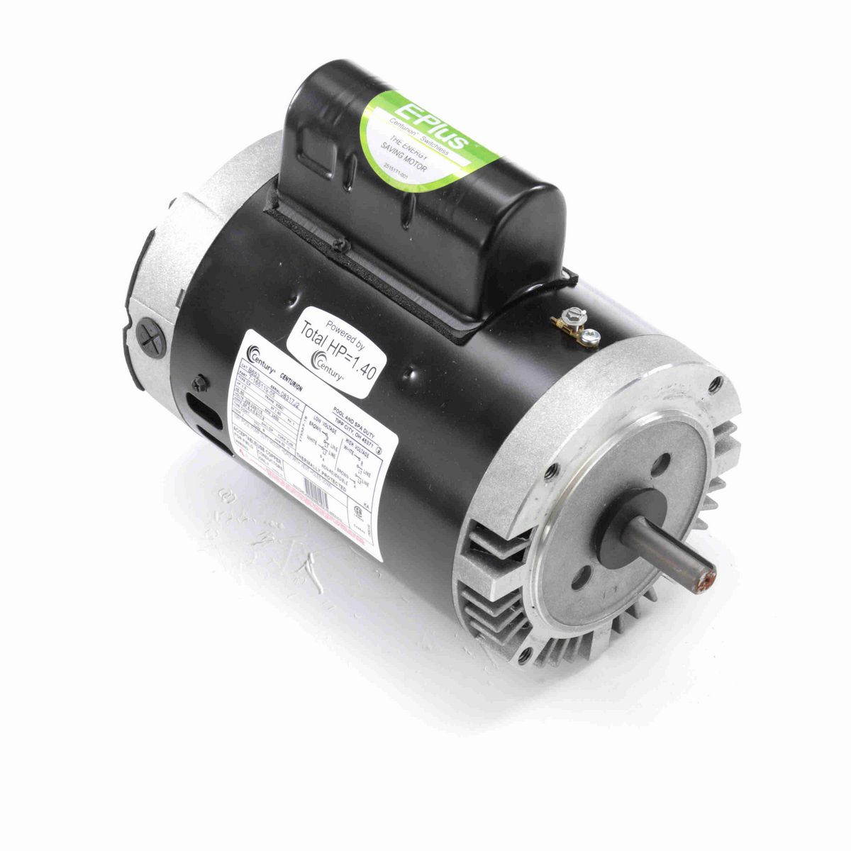Pool Pump Motor, 1.0 HP, 1 Ph, 60 Hz, 208-230/115 V, 3600 RPM, X56C Frame, DP - B653